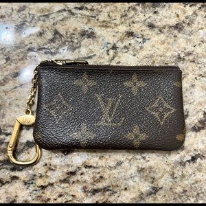 Louis Vuitton Key Pouch Monogram Wallet
